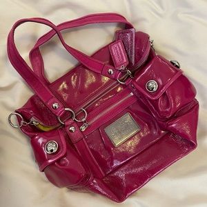 coach patent leather bag